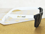 White Bridal Party Sunglasses (set of 6)