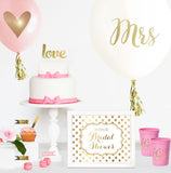 Gold Cake Topper