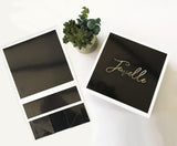 Black & White Personalized Gift Box