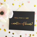 Be My Bridal Party Cards (set of 4)