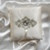 Ivory Material Girl Ring Bearer Pillow