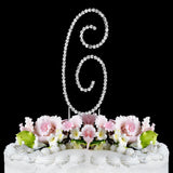 Monogram Cake Topper In Renaissance Font