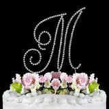 Monogram Cake Topper In Renaissance Font