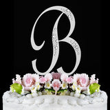 Sparkle Swarovski Monogram Cake Topper