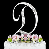 Sparkle Swarovski Monogram Cake Topper