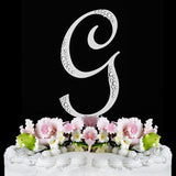 Sparkle Swarovski Monogram Cake Topper