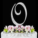 Sparkle Swarovski Monogram Cake Topper