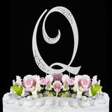 Sparkle Swarovski Monogram Cake Topper