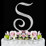 Sparkle Swarovski Monogram Cake Topper