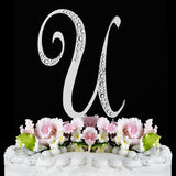 Sparkle Swarovski Monogram Cake Topper