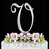 Sparkle Swarovski Monogram Cake Topper
