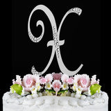 Sparkle Swarovski Monogram Cake Topper