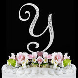 Sparkle Swarovski Monogram Cake Topper