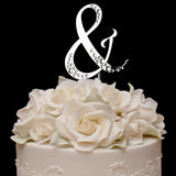 Sparkle Swarovski Monogram Cake Topper