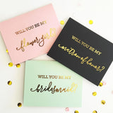 Be My Bridal Party Cards (set of 4)