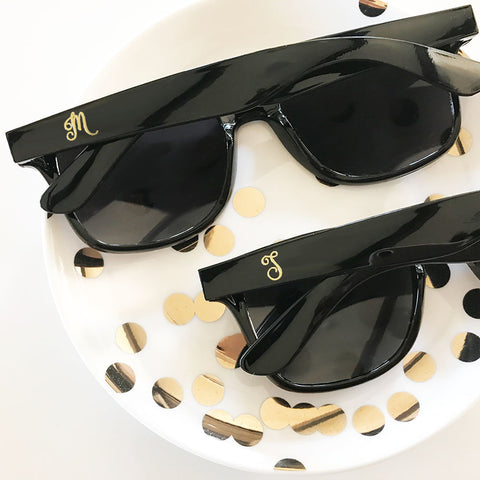 Monogram Black Sunglasses