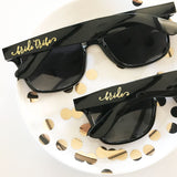 Bridal Party Black Sunglasses