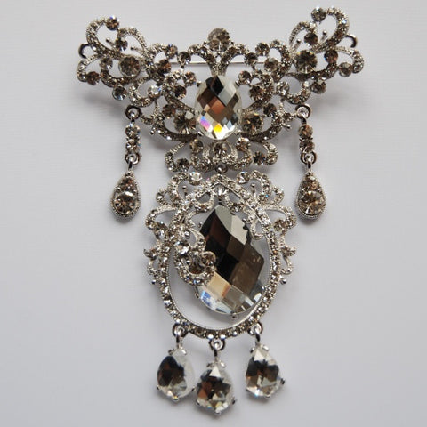 Sophia Jeweled Wedding Brooch