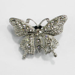 Butterfly Jeweled Bridal Brooch