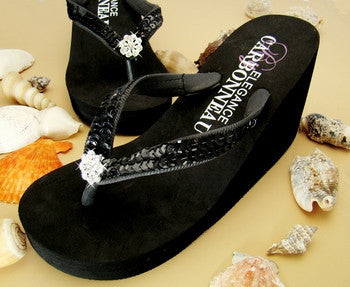Bridal Flip Flops For The Blushing Bride Bridal Accessories